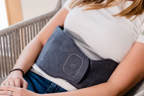Anwendung mit dem Applikator im Sitzen